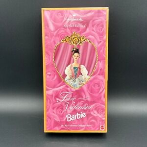 Fair Valentine Barbie Hallmark Special Edition 1997 Be My Valentine Series 18091